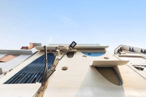 Nhà phố với mặt tiền 'xếp - gấp' độc nhất vô nhị