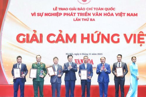 'Cảm hứng Việt' tại Giải Báo chí toàn quốc Vì sự nghiệp phát triển Văn hóa Việt Nam – điểm nhấn sự kiện văn hóa tiêu biểu 2025