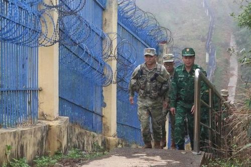 Bộ đội Biên phòng Lạng Sơn tuần tra liên hợp biên giới Việt - Trung