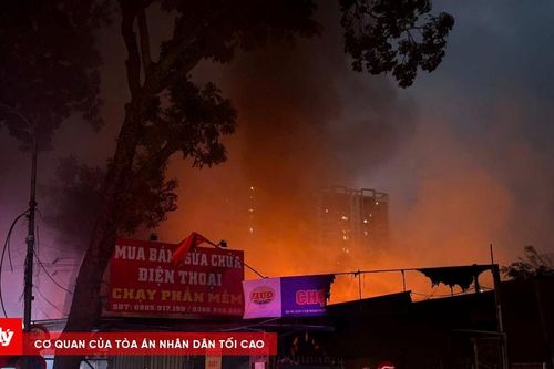 Nhanh chóng dập tắt đám cháy tại Chợ Xanh