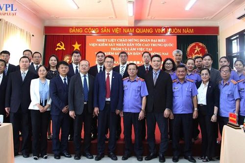 Tọa đàm nghiệp vụ giữa VKSND tỉnh Đồng Nai và Đoàn VKSND tối cao Trung Quốc