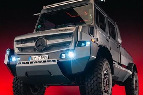 Xe bán tải hạng sang Mercedes-Benz Unimog lộ diện