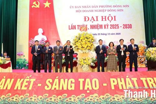 Đưa cộng đồng doanh nghiệp phường Đông Sơn lớn mạnh xứng tầm lợi thế