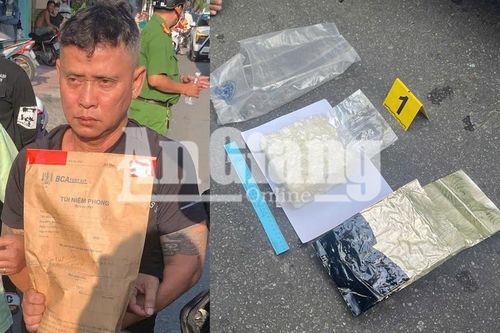 Bắt đối tượng vận chuyển khoảng 1kg ma túy từ TP. Hồ Chí Minh về An Giang