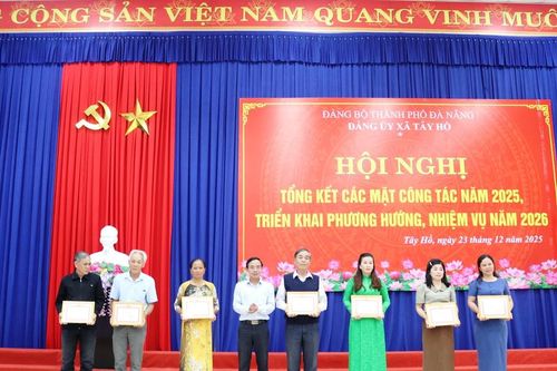 Xã Tây Hồ phấn đấu đạt 19/19 thôn nông thôn mới kiểu mẫu trong giai đoạn 2025 - 2030