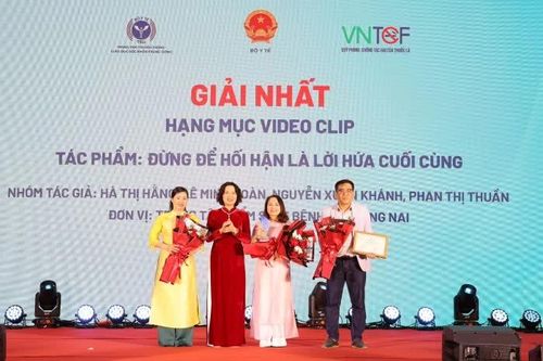 Đồng Nai đạt giải Nhất cuộc thi Sáng tác sản phẩm truyền thông về môi trường không khói thuốc