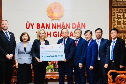 Gia Lai tiếp nhận 4,27 tỷ đồng viện trợ của Chính phủ Hoa Kỳ hỗ trợ người dân vùng thiên tai
