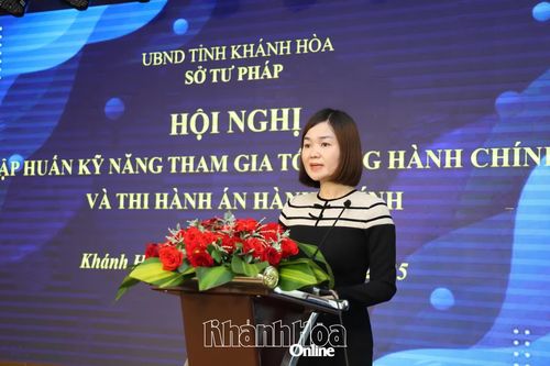 Gần 200 đại biểu được tập huấn kỹ năng tham gia tố tụng hành chính, thi hành án hành chính