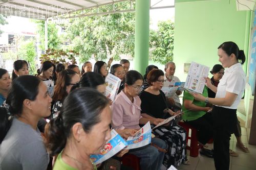 Đẩy mạnh truyền thông dân số khu vực Cam Lâm