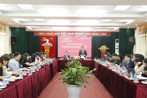 Hội thảo khoa học 'Đồng chí Lương Văn Tri - nhà lãnh đạo tài năng, người con ưu tú của quê hương Lạng Sơn'.