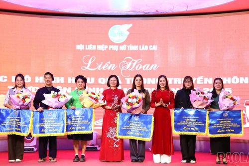 Lào Cai tổ chức thành công 4 cuộc Liên hoan các mô hình hiệu quả trong truyền thông thực hiện bình đẳng giới
