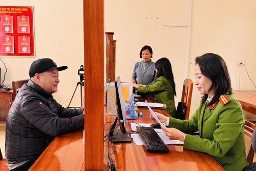 Công an xã Yên Bình, Lào Cai nâng cao hiệu quả phục vụ nhân dân