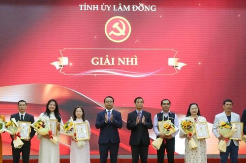 Trao giải Báo chí về xây dựng Đảng tỉnh Lâm Đồng lần thứ I, năm 2025