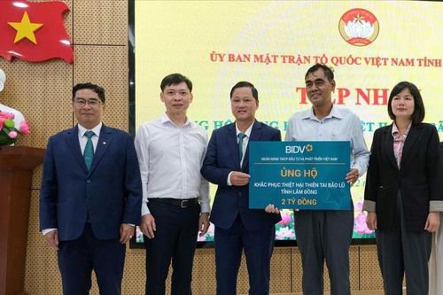 Lâm Đồng tiếp nhận 3,5 tỷ đồng ủng hộ người dân vùng bão lũ