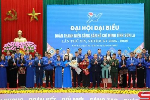Đồng chí Cầm Thị Huyền Trang tái cử chức vụ Bí thư Tỉnh đoàn Sơn La khóa XIV