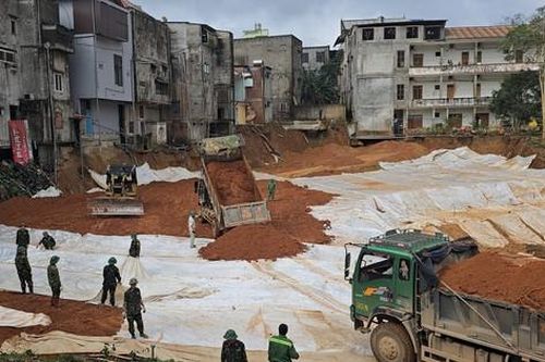Toàn cảnh công trình 'chiến dịch Quang Trung' tại Khe Sanh sau 7 ngày thi công thần tốc