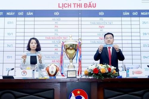 Bốc thăm xếp lịch thi đấu giải U19 nữ Quốc gia