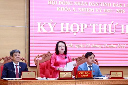 Kỳ họp thứ Hai, HĐND tỉnh Đắk Lắk Khóa X Giữ vững đà tăng trưởng, tạo nền tảng cho phát triển bền vững