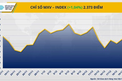 Thị trường hàng hóa: Dòng tiền quay lại, MXV-Index tăng hơn 1%