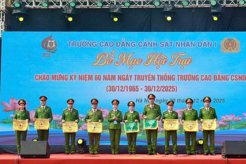 Trường Cao đẳng CSND I tổ chức nhiều hoạt động sôi nổi chào mừng kỷ niệm 60 năm ngày truyền thống