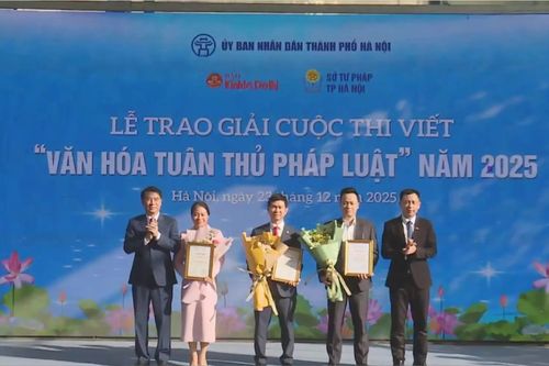 Hơn 3.800 tác phẩm dự thi 'Văn hóa tuân thủ pháp luật'