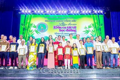 Tài năng nhí tỏa sáng tại Liên hoan Nghệ thuật Đờn ca tài tử học đường