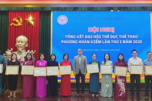 Phường Hoàn Kiếm tổ chức tốt Đại hội TDTT lần thứ I năm 2025