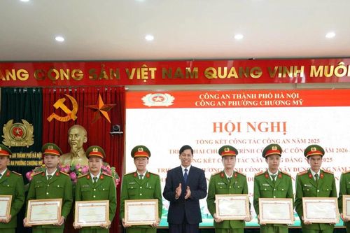 Cuộc bứt phá của Công an phường Chương Mỹ với phong trào thi đua 'Ba nhất'