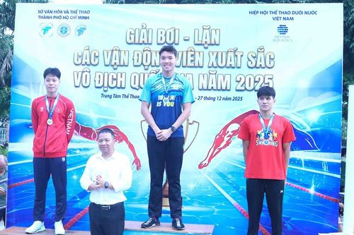 Khởi tranh Giải bơi - lặn các VĐV xuất sắc quốc gia 2025