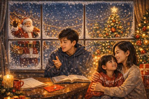 Ông già Noel có thật không, câu hỏi khiến người lớn lặng đi...