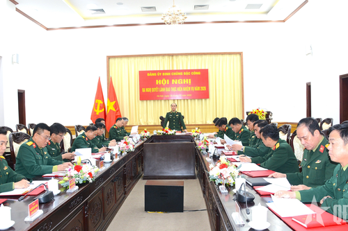 Đảng ủy Binh chủng Đặc công ra nghị quyết lãnh đạo thực hiện nhiệm vụ năm 2026