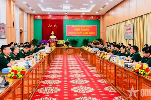 Đảng ủy Quân khu 7 tổ chức hội nghị phiên cuối năm