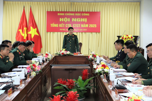 Binh chủng Đặc công: Triển khai toàn diện, có trọng tâm, trọng điểm công tác Đảng, công tác chính trị