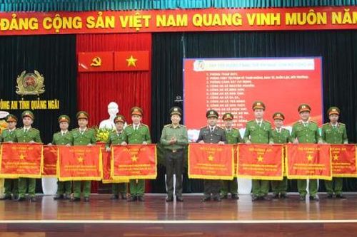 Công an tỉnh Quảng Ngãi đoàn kết, quyết liệt, chủ động triển khai hiệu quả các mặt công tác