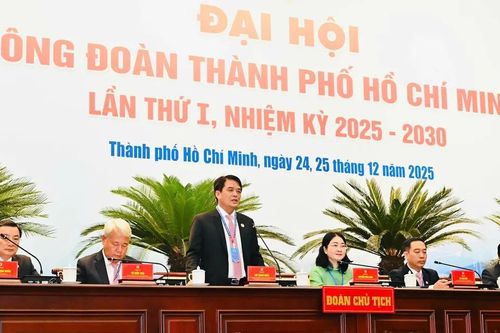 650 đại biểu dự Đại hội Công đoàn TPHCM lần thứ I