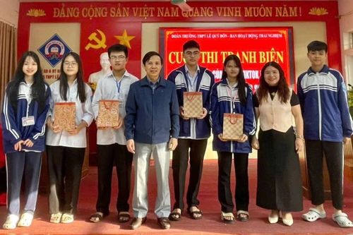 Trường THPT Lê Quý Đôn Hà Tĩnh đạt thành tích ấn tượng tại cuộc thi KHKT tỉnh