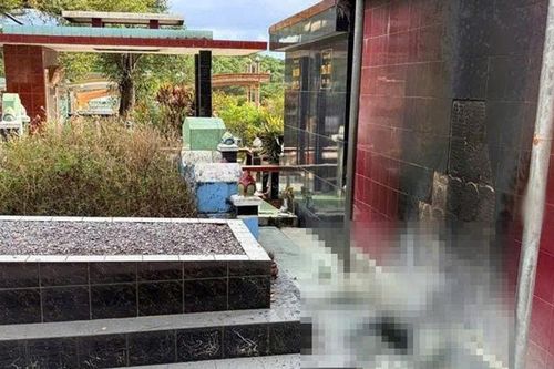 Gia Lai: Phát hiện 1 thi thể đang bốc cháy tại nghĩa trang Pleiku