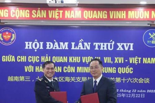 Việt Nam - Trung Quốc: Tăng cường hợp tác hải quan để thúc đẩy thương mại song phương