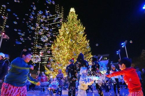 Thế giới 'khoác áo Giáng sinh': Tháp Eiffel, Nhà Trắng và những quảng trường rực rỡ ánh đèn