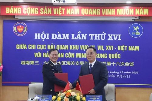 Hải quan Việt Nam và Trung Quốc tăng cường hợp tác trong giai đoạn mới
