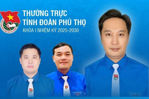Thường trực Tỉnh Đoàn Phú Thọ khóa I nhiệm kỳ 2025 - 2030