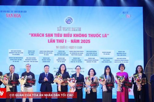 Lần đầu vinh danh 'Khách sạn tiêu biểu không thuốc lá'