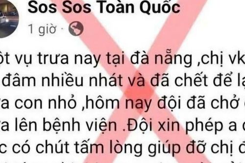 Từ vụ người phụ nữ bị tấn công giữa đường ở Đà Nẵng, công an cảnh báo thông tin lừa đảo