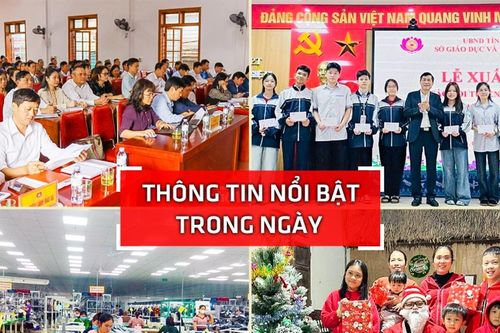 Nghệ An: Thông tin nổi bật ngày 24/12