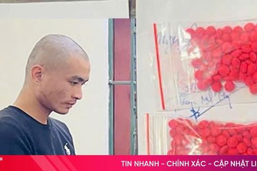 Bắt đối tượng cất giấu hàng trăm viên hồng phiến bán cho con nghiện