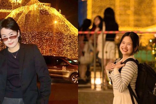 Giới trẻ nô nức check-in tại Nhà thờ Đức Bà đón Giáng sinh