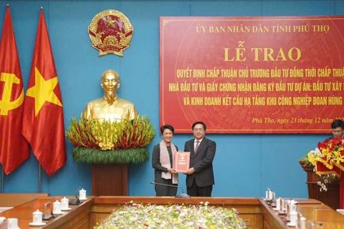 Amata đầu tư khu công nghiệp 185 triệu USD tại Phú Thọ
