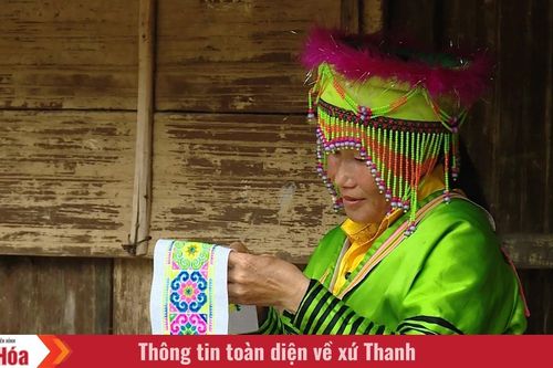 Nét đẹp trang phục đồng bào Mông Xứ Thanh