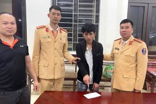 Bắc Ninh: Lực lượng cảnh sát giao thông phát hiện đối tượng tàng trữ ma túy