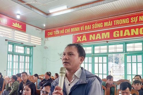 Đại biểu HĐND thành phố tiếp xúc cử tri các xã: Nam Giang, Thạnh Mỹ, Bến Giằng, Đắc Pring, La Dêê, La Êê